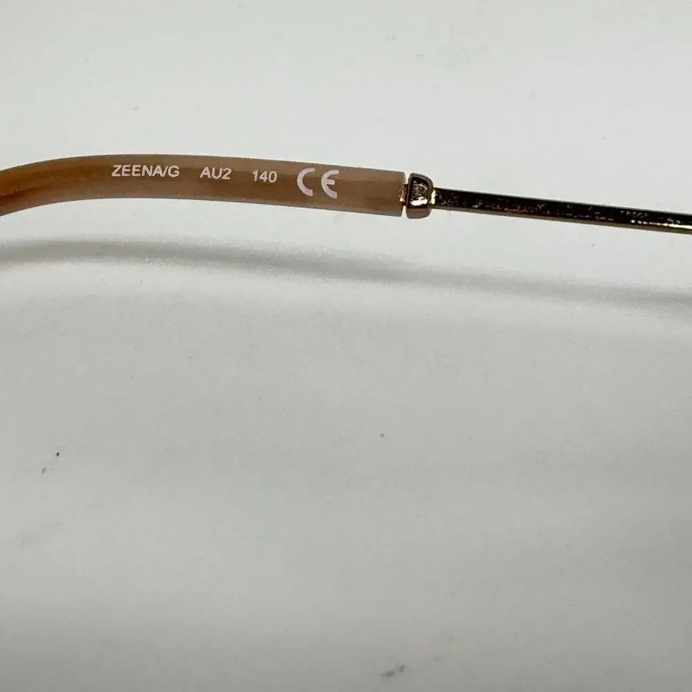 Kate Spade Zeena/G 0AU2 Red Gold Geometric Women's Eyeglasses H17943‎